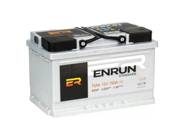 ENRUN Standart 12В 6ст 75 а/ч пп ES751